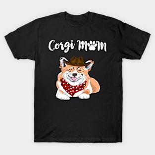 Corgi Mom (270) T-Shirt